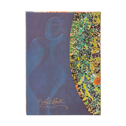 Paperblanks Gaudi’s Sun Midi Hardback Journal – Lined, 144 Pages – back cover