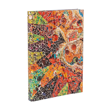 Paperblanks Gaudi’s Sun Midi Hardback Journal – Plain, 144 Pages – front cover