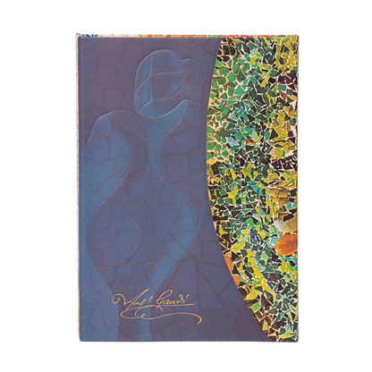Paperblanks Gaudi’s Sun Mini Hardback Journal – Plain, 176 Pages – back cover
