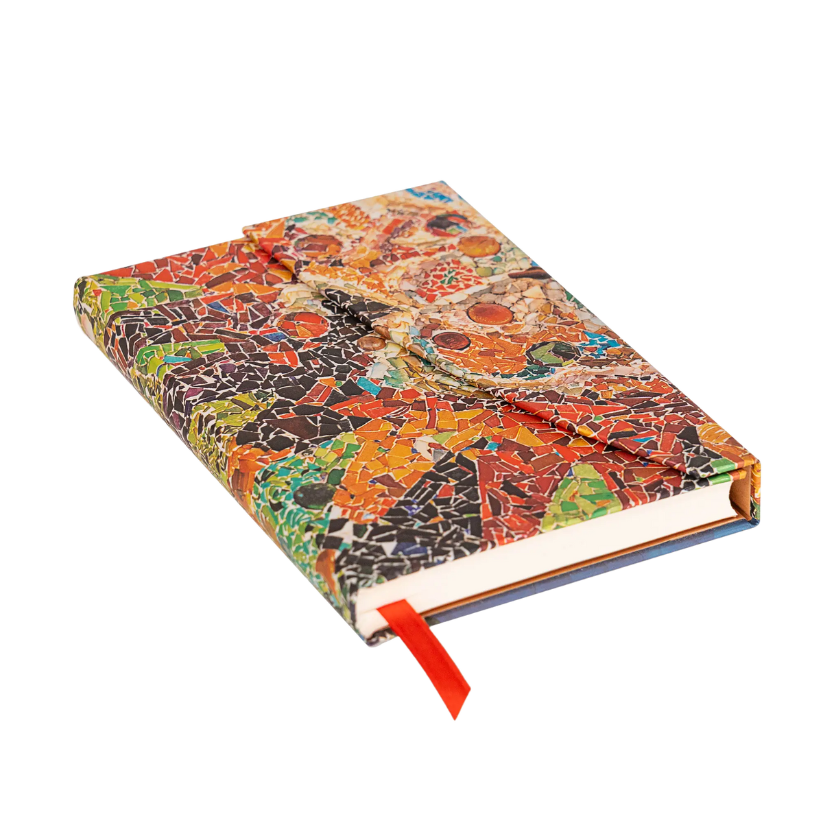 Paperblanks Gaudi’s Sun Mini Hardback Journal – Plain, 176 Pages – page edge