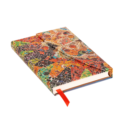 Paperblanks Gaudi’s Sun Mini Hardback Journal – Plain, 176 Pages – page edge