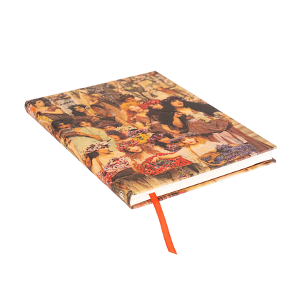 Paperblanks Spring Ultra Hardback Journal – Lined, 144 Pages – page edge