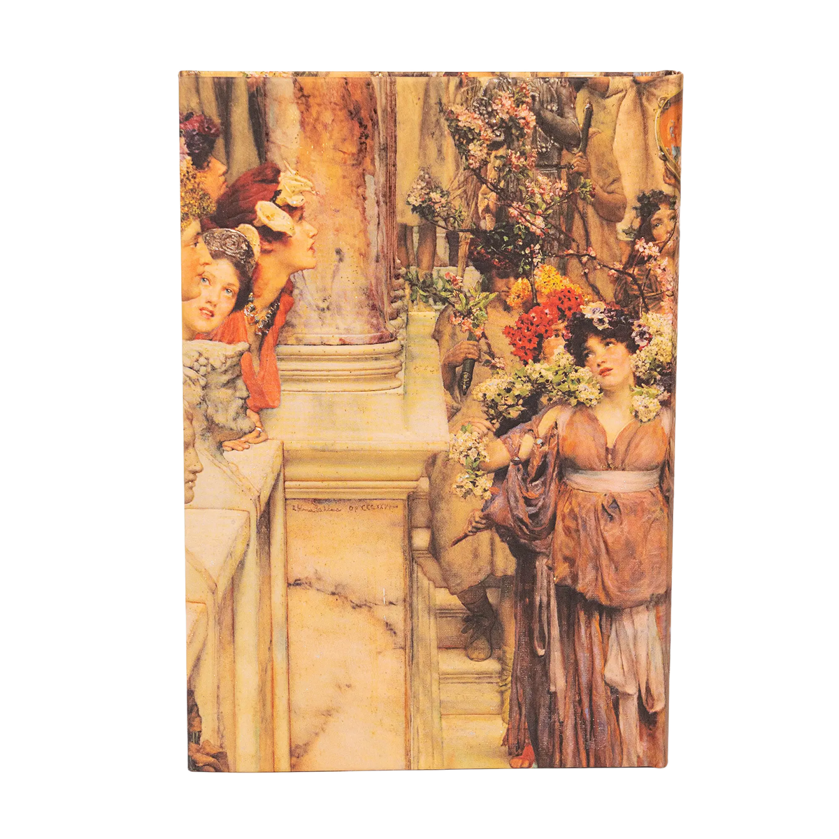 Paperblanks Spring Midi Hardback Journal – Plain, 144 Pages – back cover