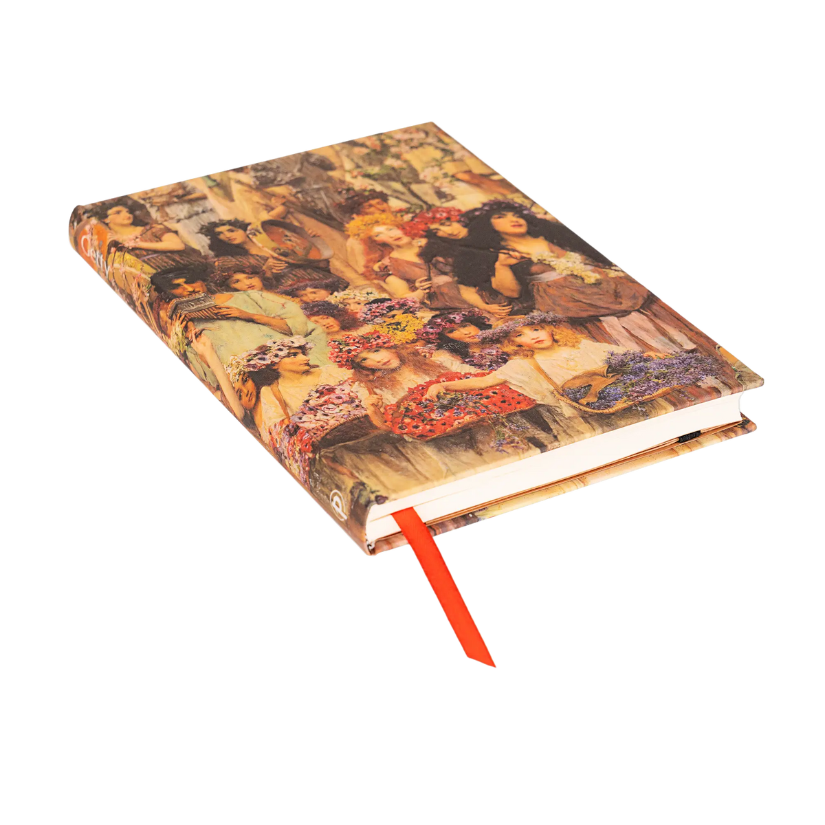 Paperblanks Spring Midi Hardback Journal – Plain, 144 Pages – page edge