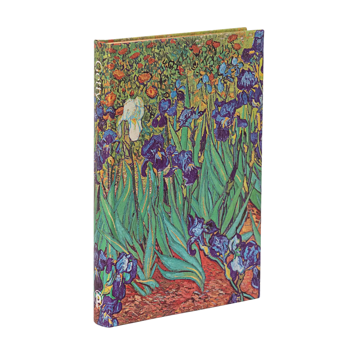 Paperblanks Van Gogh’s Irises Mini Hardback Journal – Plain, 176 Pages – front cover