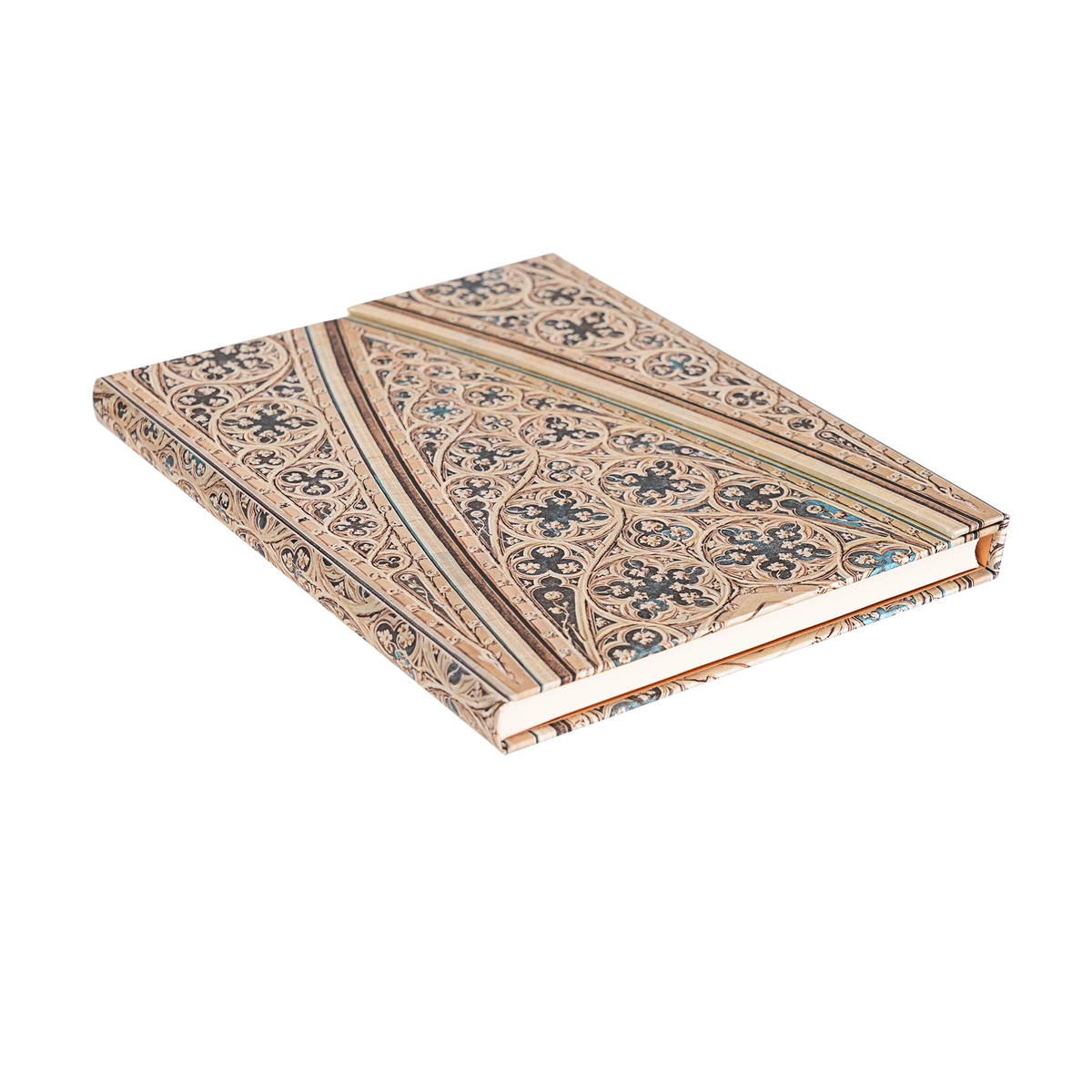Paperblanks Vault of the Milan Cathedral Ultra Hardback Address Book – 144 Pages – page edge