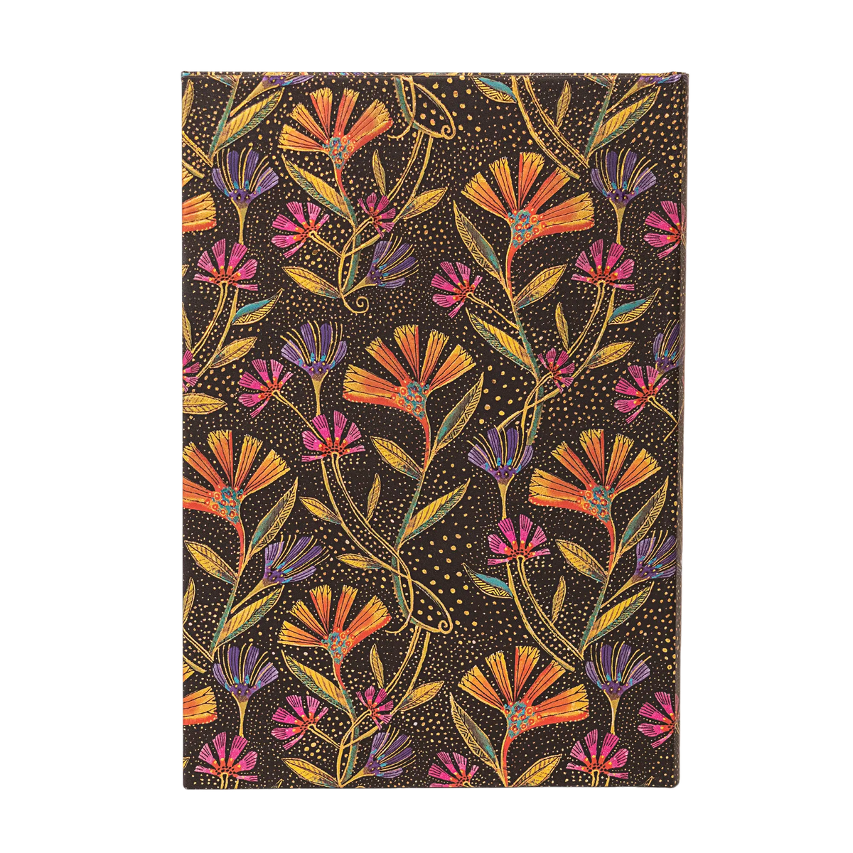 Paperblanks Wild Flowers Midi Hardback Address Book – 144 Pages – back cover