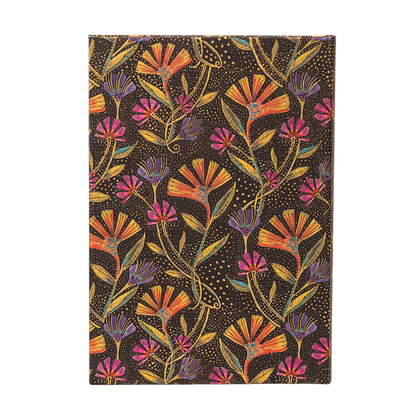 Paperblanks Wild Flowers Midi Hardback Address Book – 144 Pages – back cover