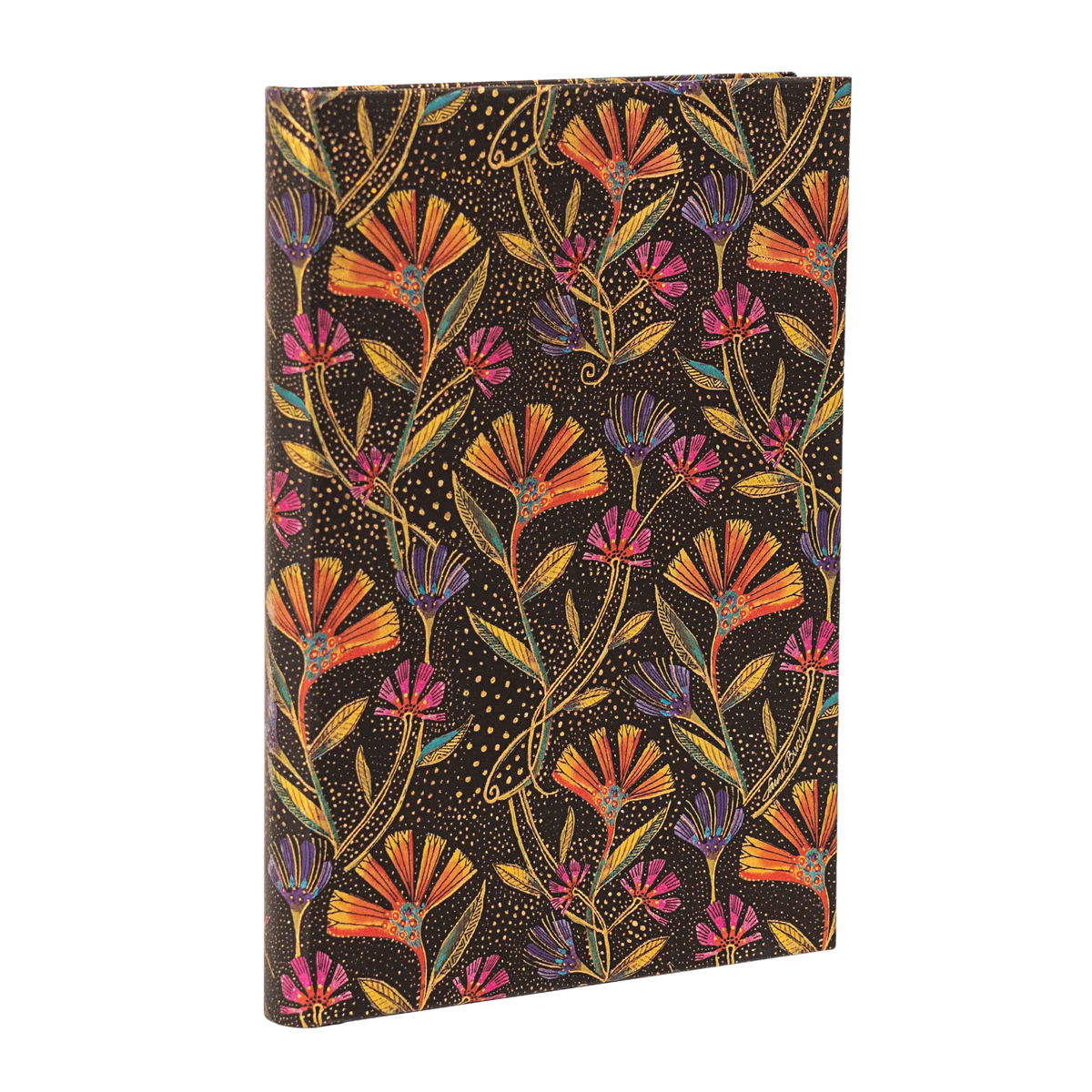 Paperblanks Wild Flowers Midi Hardback Address Book – 144 Pages – front cover