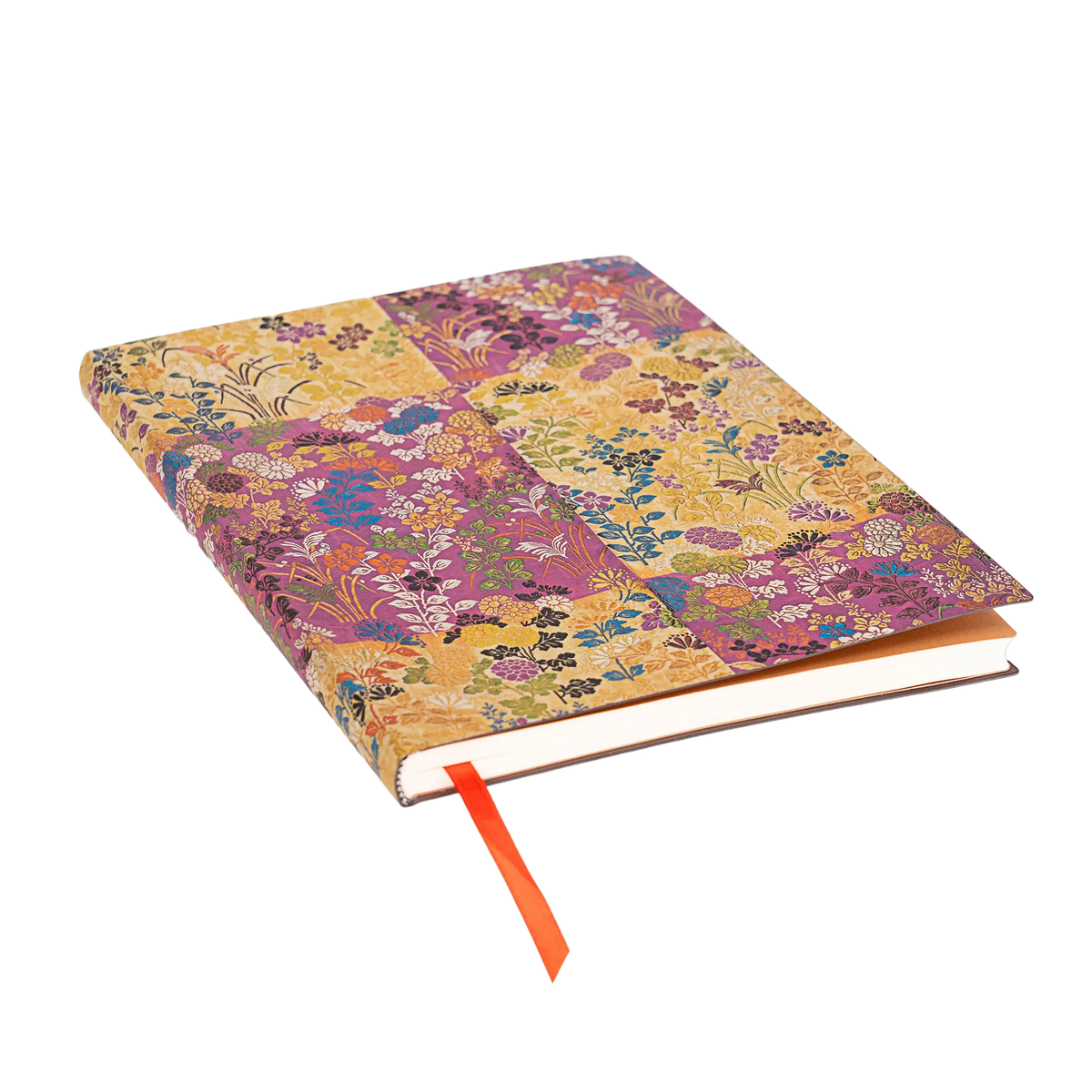 Paperblanks Kara-ori Pink Ultra Softback Flexi Journal – Plain, 176 Pages – page edge