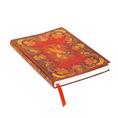 Paperblanks Fiammetta Midi Softback Flexi Journal – Plain, 176 Pages – page edge