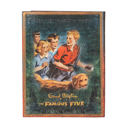 Paperblanks The Famous Five Ultra Softback Flexi Journal – Plain, 176 Pages – back cover
