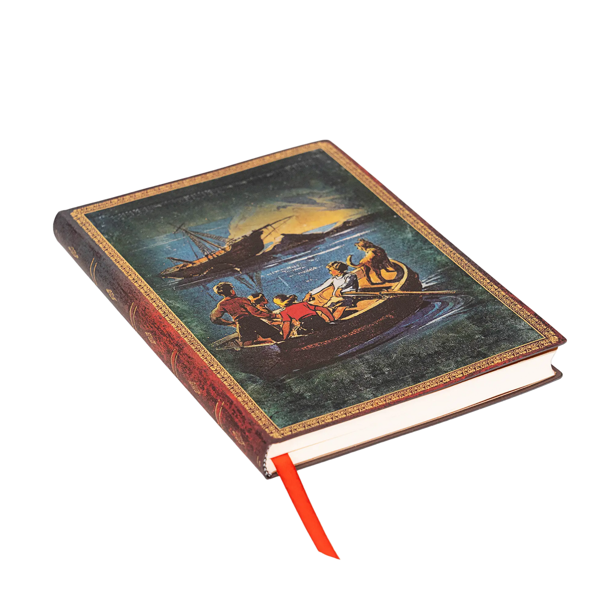 Paperblanks The Famous Five Midi Softback Flexi Journal – Plain, 176 Pages – page edge