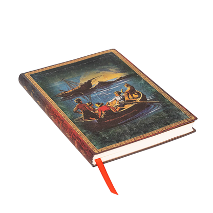 Paperblanks The Famous Five Midi Softback Flexi Journal – Plain, 176 Pages – page edge