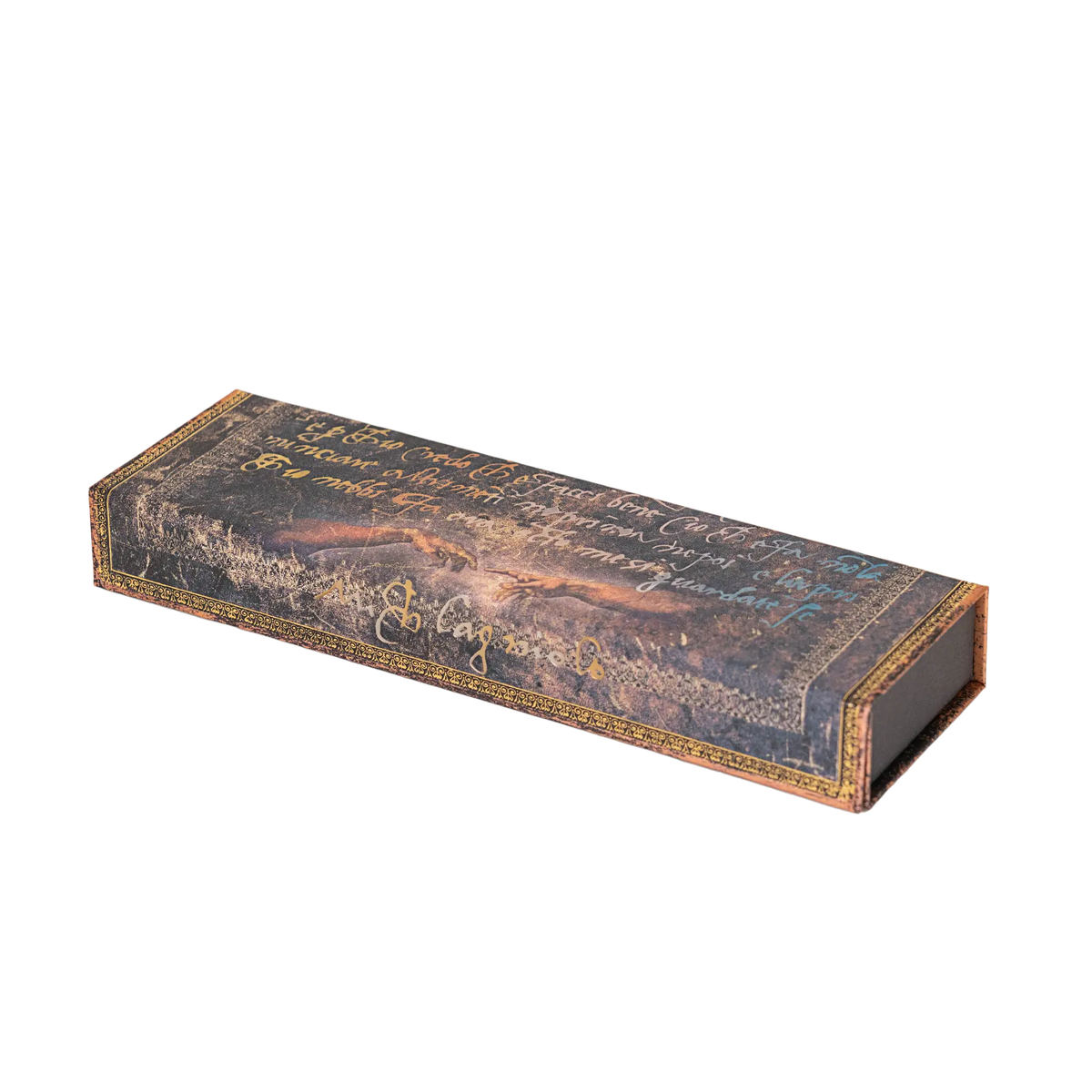Paperblanks Michelangelo, Handwriting Pencil Case – front view