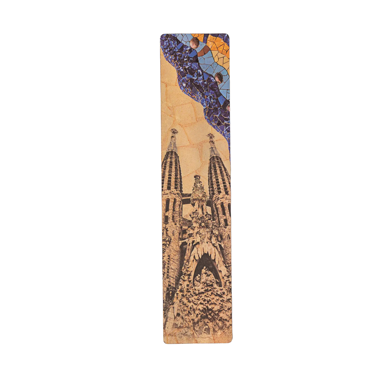 Paperblanks Gaudi, The Manuscript of Reus Bookmark – back view