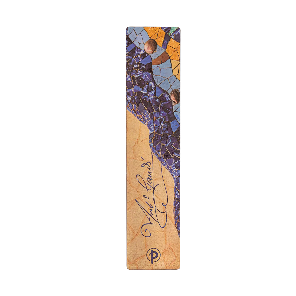 Paperblanks Gaudi, The Manuscript of Reus Bookmark – front view
