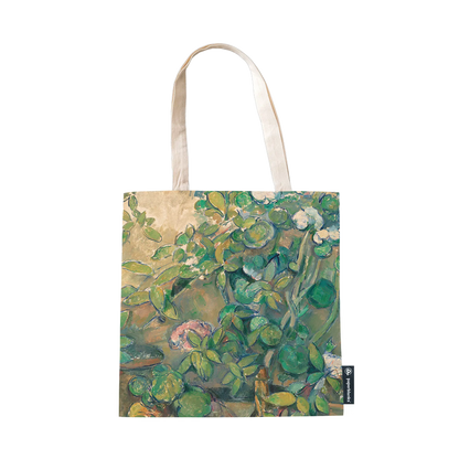 Paperblanks Cezanne’s Terracotta Pots and Flowers Cotton Tote Bag – back view