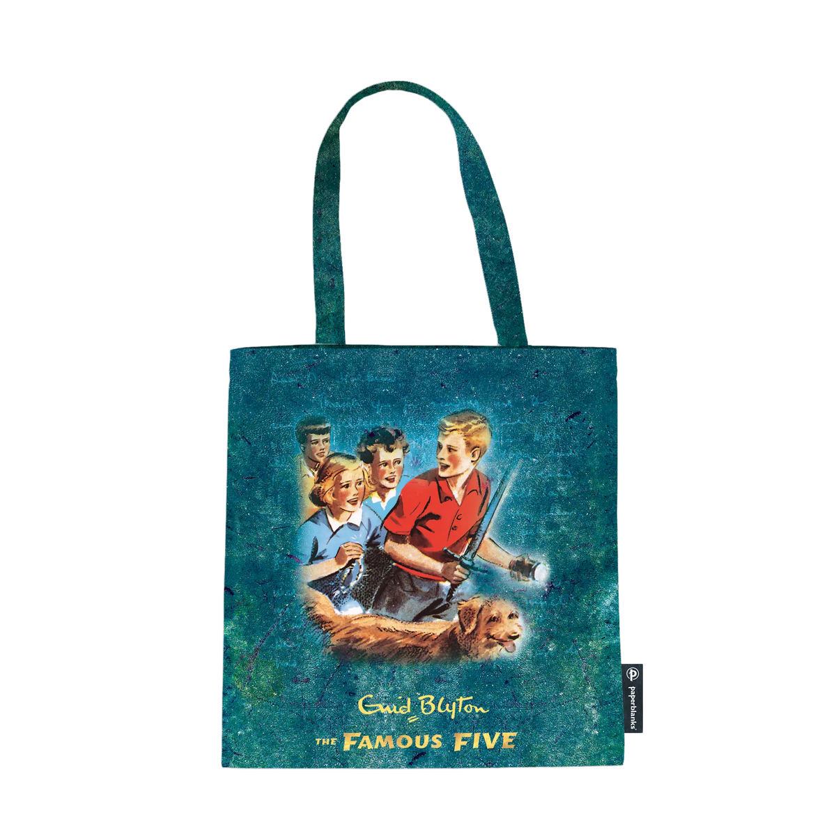 Paperblanks The Famous Five Cotton Tote Bag – back view
