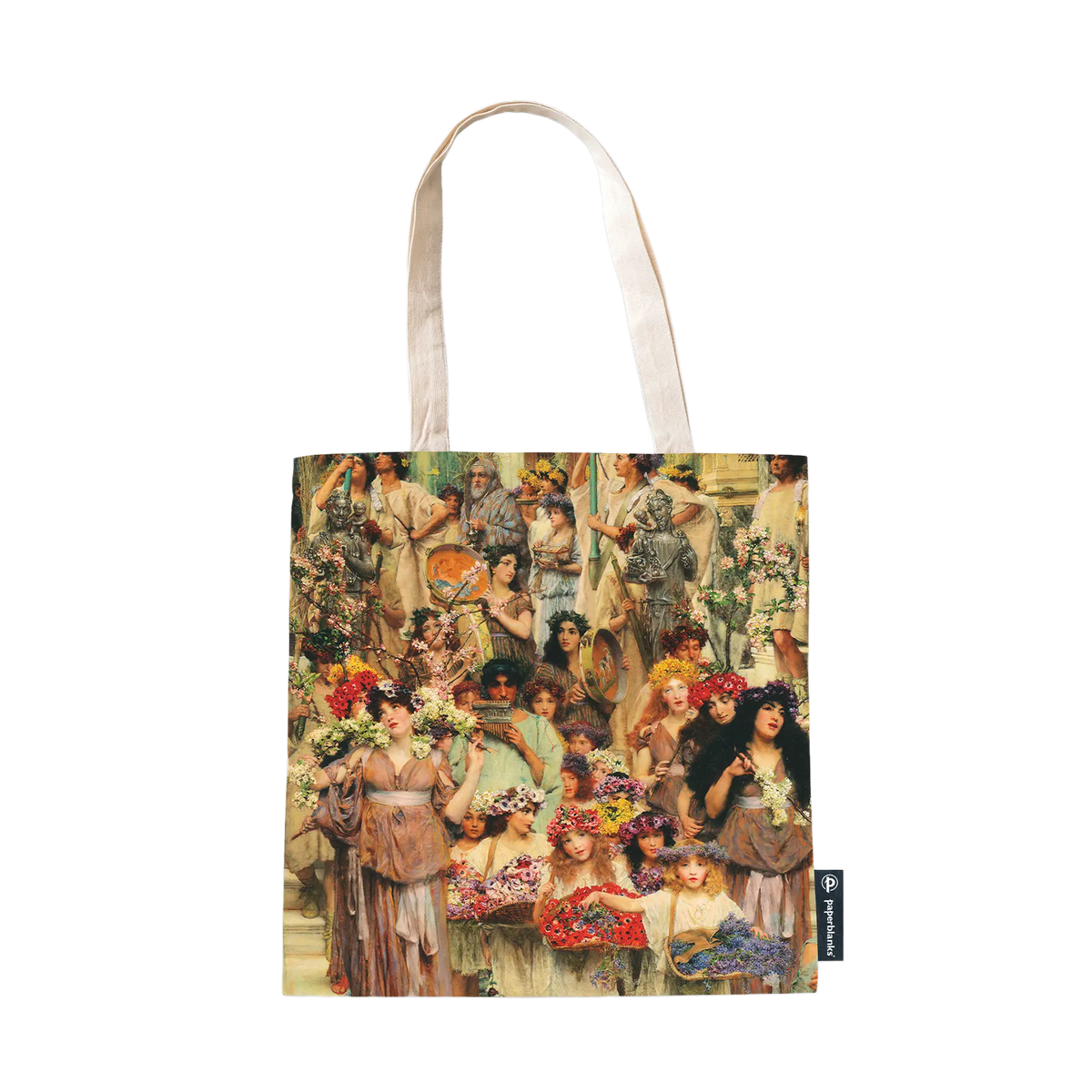 Paperblanks Spring Cotton Tote Bag – back view