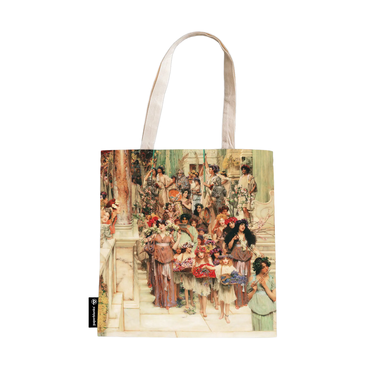 Paperblanks Spring Cotton Tote Bag – front view