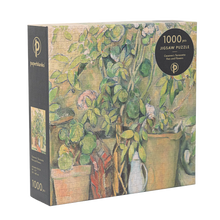 Paperblanks Cezanne’s Terracotta Pots and Flowers 1000-Piece Jigsaw Puzzle – front view