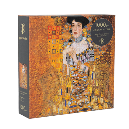 Paperblanks Klimt, Portrait of Adele 1000-Piece Jigsaw Puzzle – front view