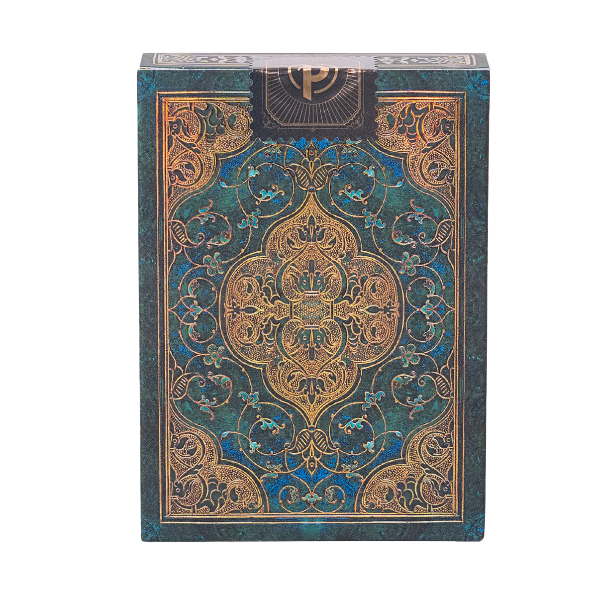 Paperblanks Turquoise Chronicles Playing Cards – back view