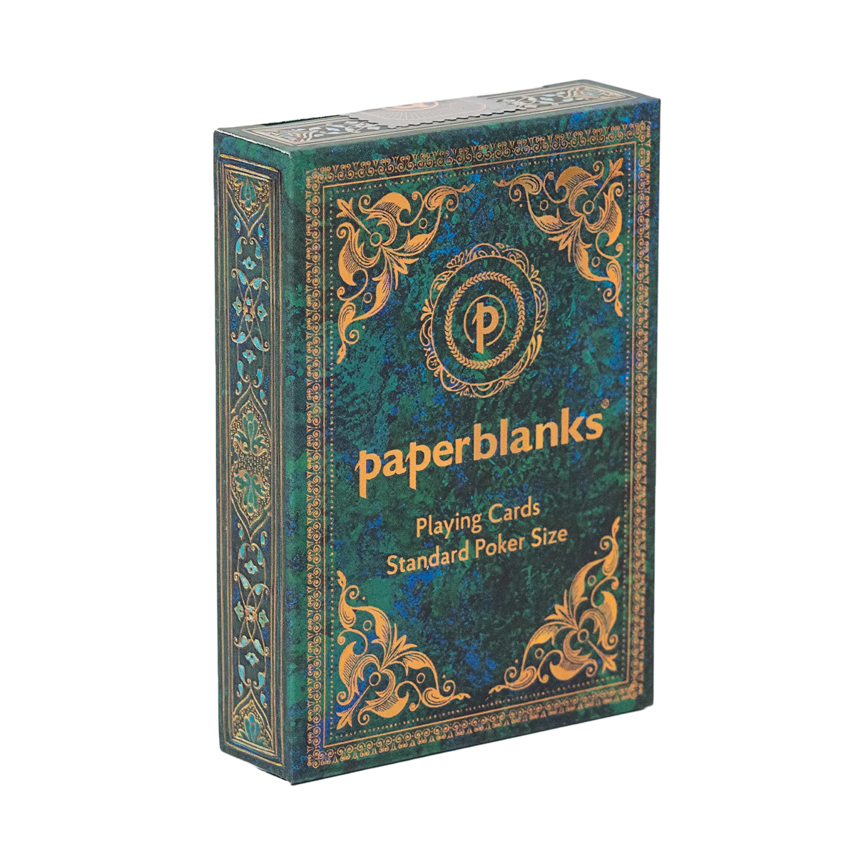 Paperblanks Turquoise Chronicles Playing Cards – front view