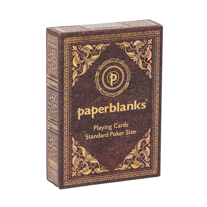Paperblanks First Folio Playing Cards – front view