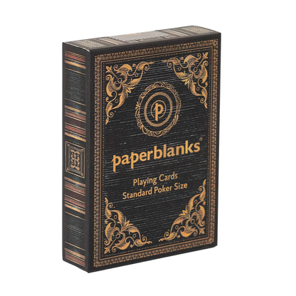 Paperblanks Onyx Playing Cards – front view