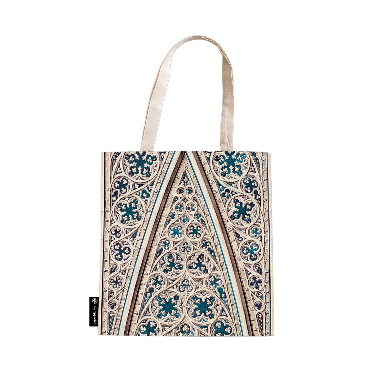 Paperblanks Vault of the Milan Cathedral Cotton Tote Bag – front view