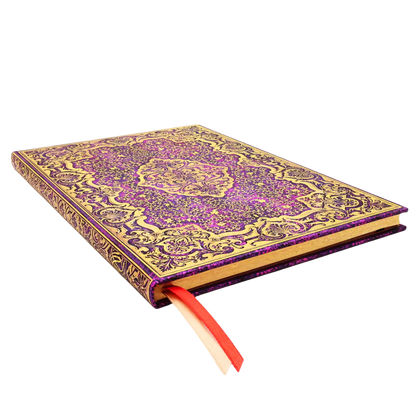 Paperblanks Picaresque Grande Hardback Journal – Plain, 128 Pages – page edge