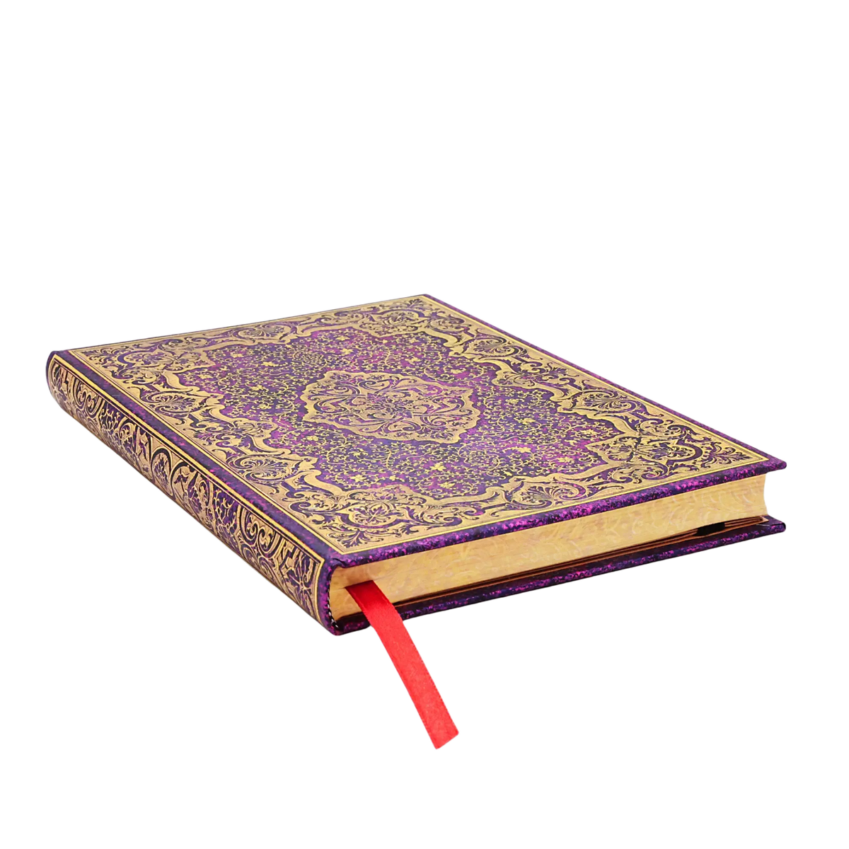 Paperblanks Picaresque Midi Hardback Journal – Plain, 144 Pages – page edge