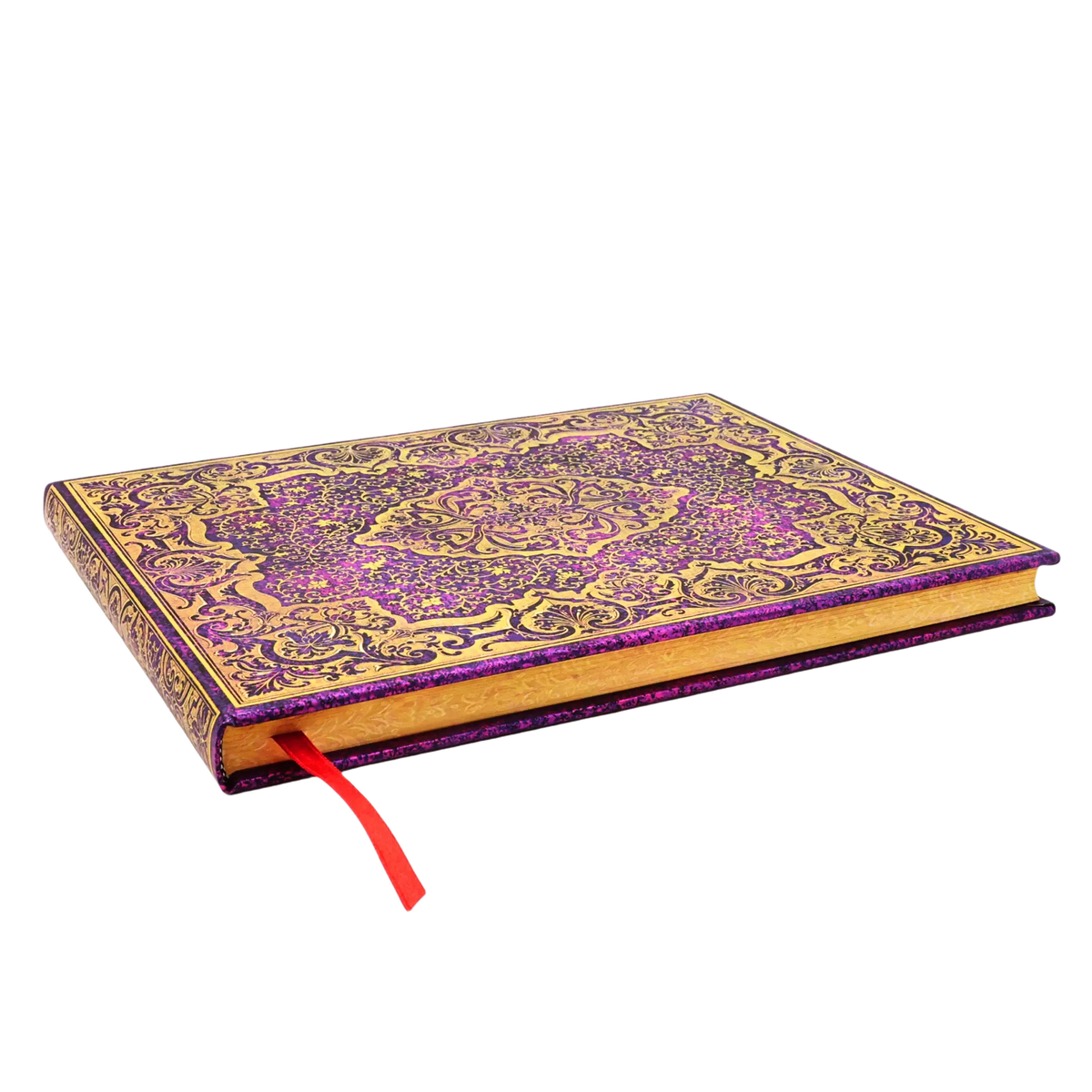 Paperblanks Picaresque Hardback Guest Book – Plain, 144 Pages – page edge