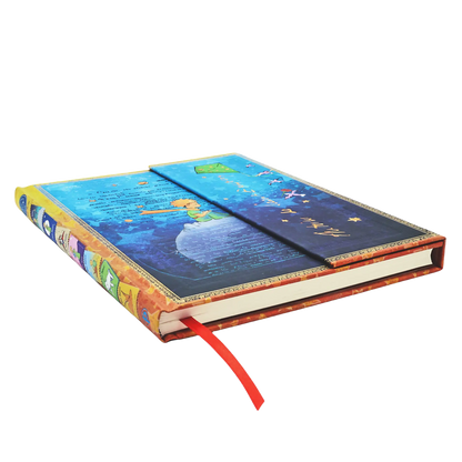 Paperblanks Saint-Exupéry, The Little Prince Ultra Hardback Journal – Plain, 144 Pages – page edge