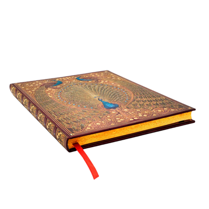 Paperblanks Hafiz’s Peacocks Ultra Hardback Journal – Plain, 144 Pages – page edge