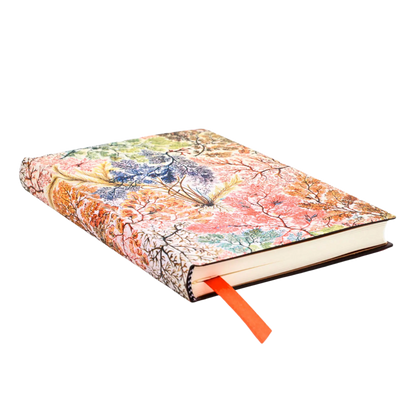Paperblanks Anemone Mini Softback Flexi Journal – Lined, 208 Pages – page edge