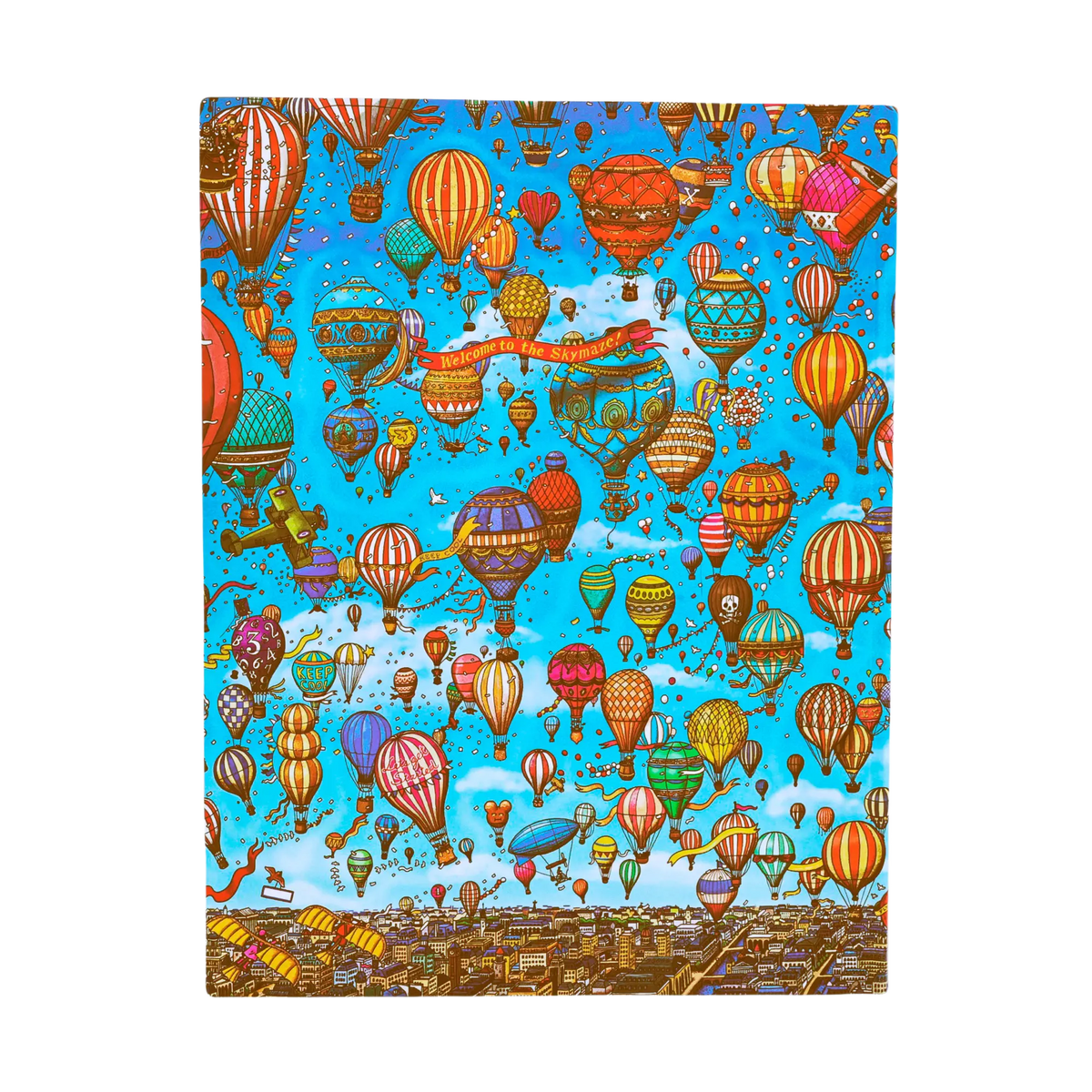 Paperblanks Balloon Festival Ultra Softback Flexi Journal – Lined, 176 Pages – back cover