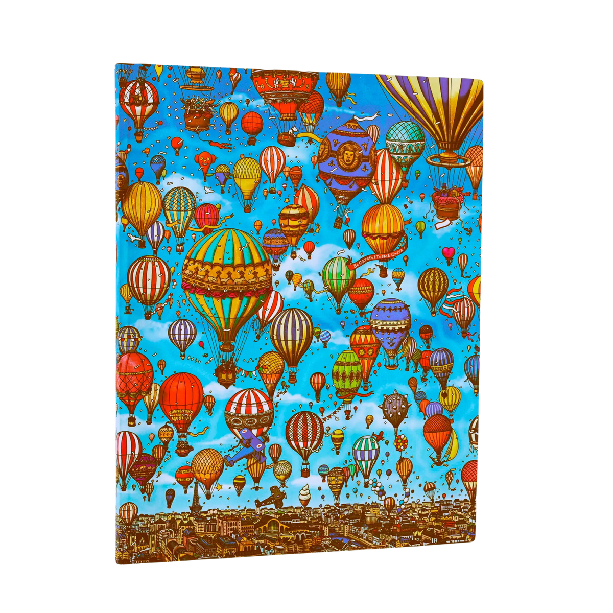Paperblanks Balloon Festival Ultra Softback Flexi Journal – Plain, 176 Pages – front cover