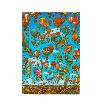Paperblanks Balloon Festival Midi Softback Flexi Journal – Plain, 176 Pages – back cover
