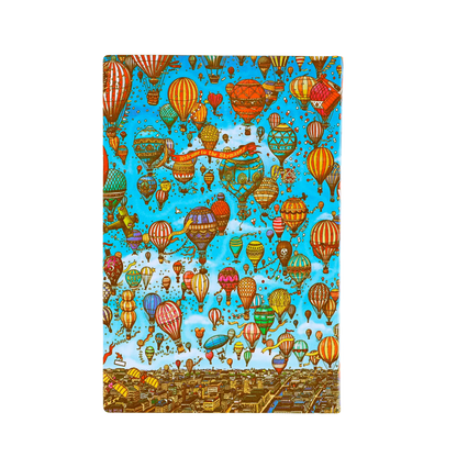 Paperblanks Balloon Festival Mini Softback Flexi Journal – Lined, 208 Pages – back cover