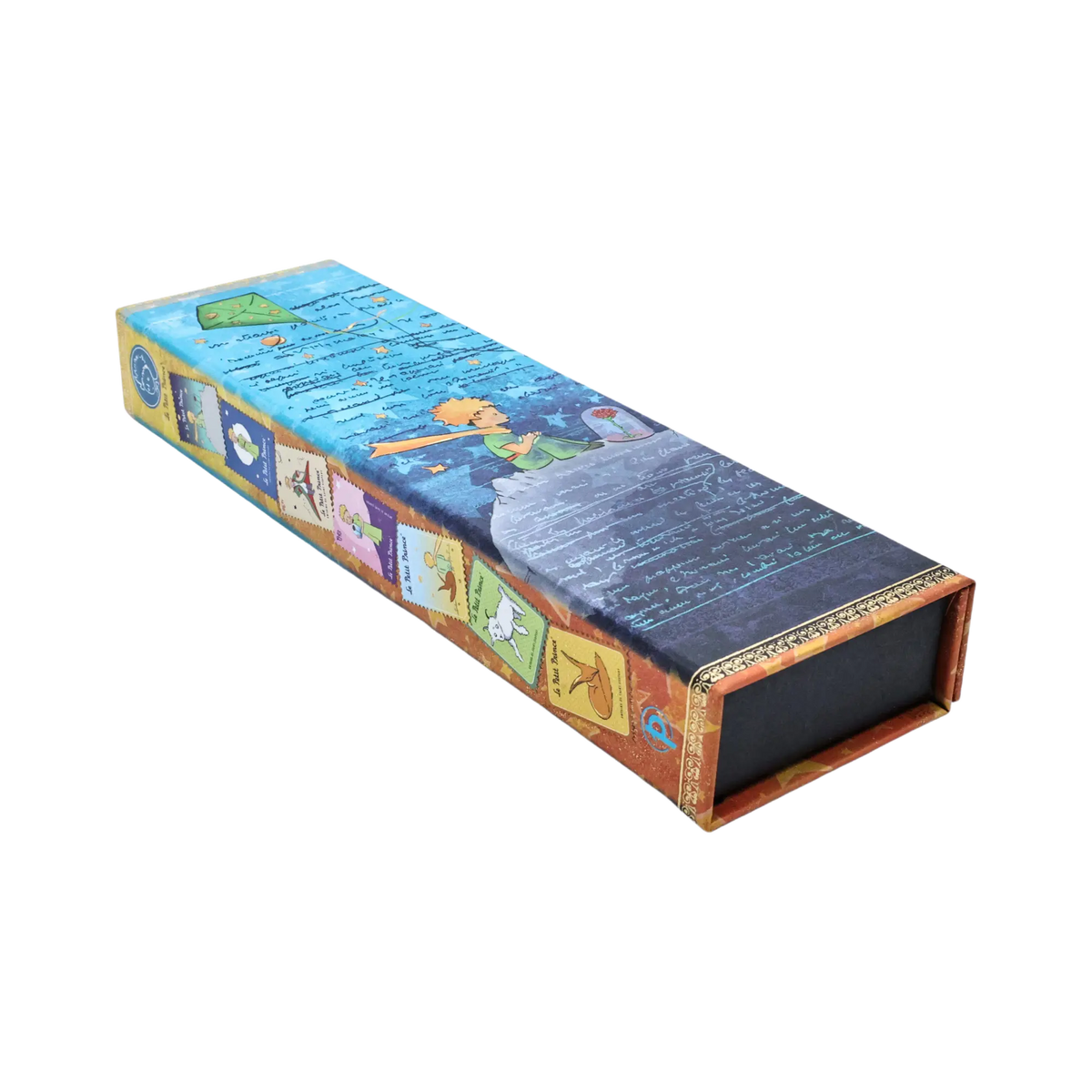 Paperblanks Saint-Exupéry, The Little Prince Pencil Case – angled view