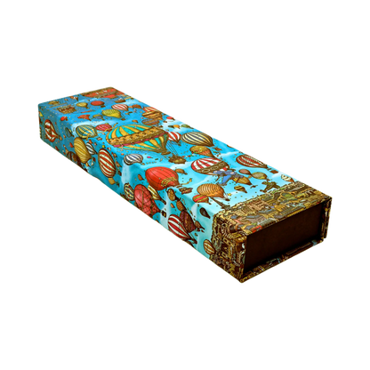 Paperblanks Balloon Festival Pencil Case – angled view
