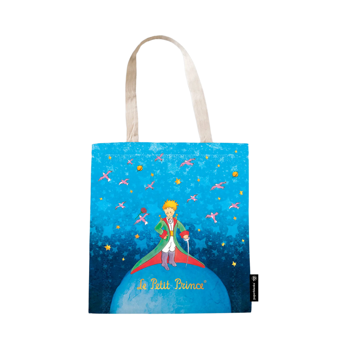 Paperblanks Saint-Exupéry, The Little Prince Cotton Tote Bag – back view