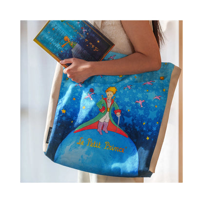 Paperblanks Saint-Exupéry, The Little Prince Cotton Tote Bag – side view