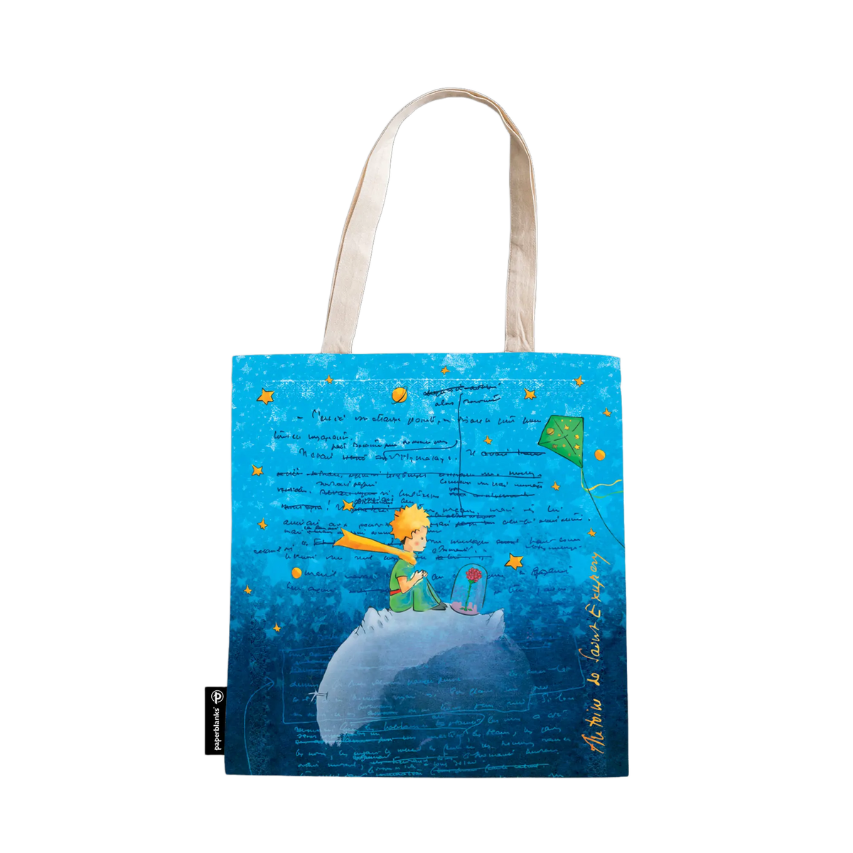 Paperblanks Saint-Exupéry, The Little Prince Cotton Tote Bag – front view
