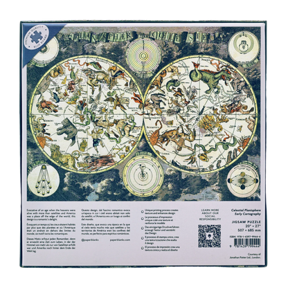 Paperblanks Celestial Planisphere 1000-Piece Jigsaw Puzzle – back view