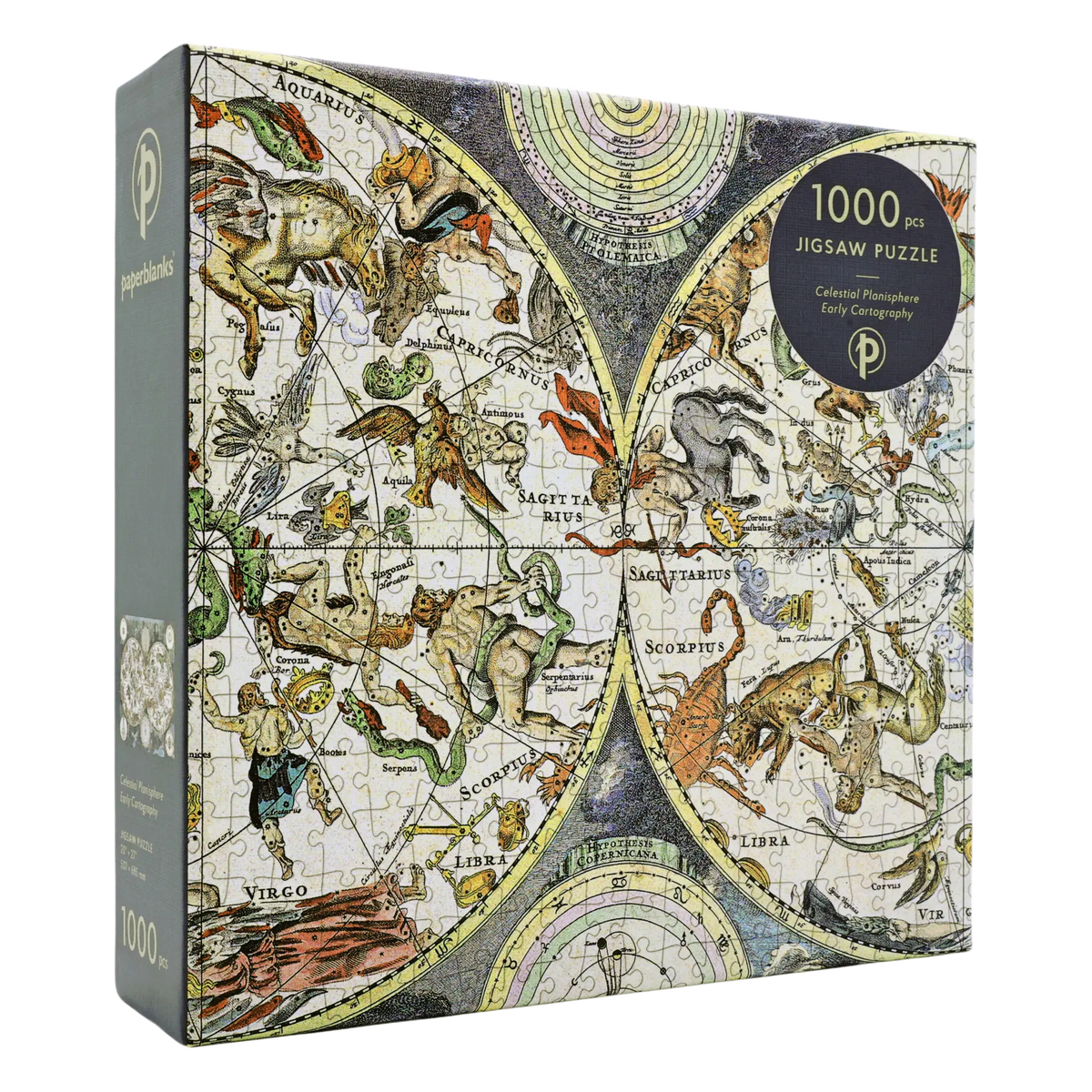 Paperblanks Celestial Planisphere 1000-Piece Jigsaw Puzzle – front view
