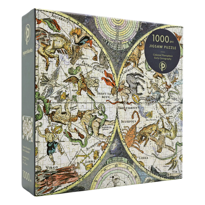 Paperblanks Celestial Planisphere 1000-Piece Jigsaw Puzzle – front view